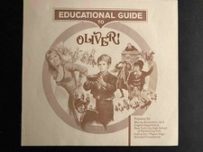 Oliver 4-Page Educational Guide 1968, ultra rare!