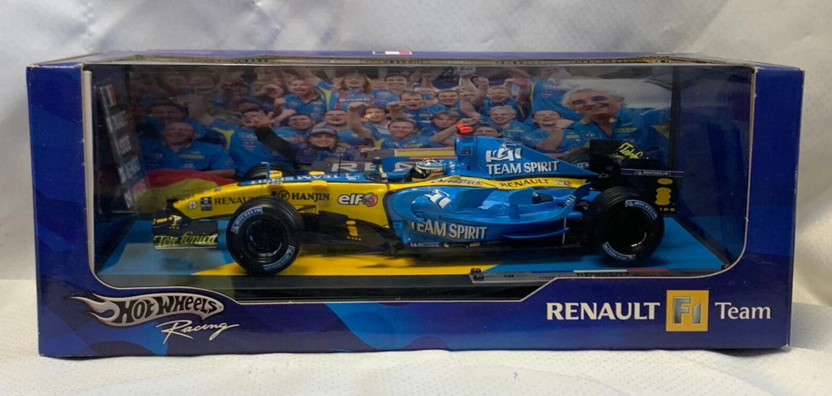 ミニカー Hot WHeels RENAULT F1 2006 1/18 RENAULT: A limited edition 1:18 scale Hot Wheels F1 Renault R26 as