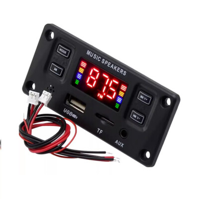 Auto 12V Lossless Bluetooth Audio Decode Verstärker Board mit Aufnahme FM Radio