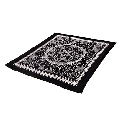 Elbenwald Kuscheldecke Supernatural Teufelsfalle 180 x 210 cm Polyester Schwarz