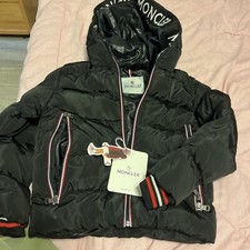 giubbotto monclair bambino 7 anni nero