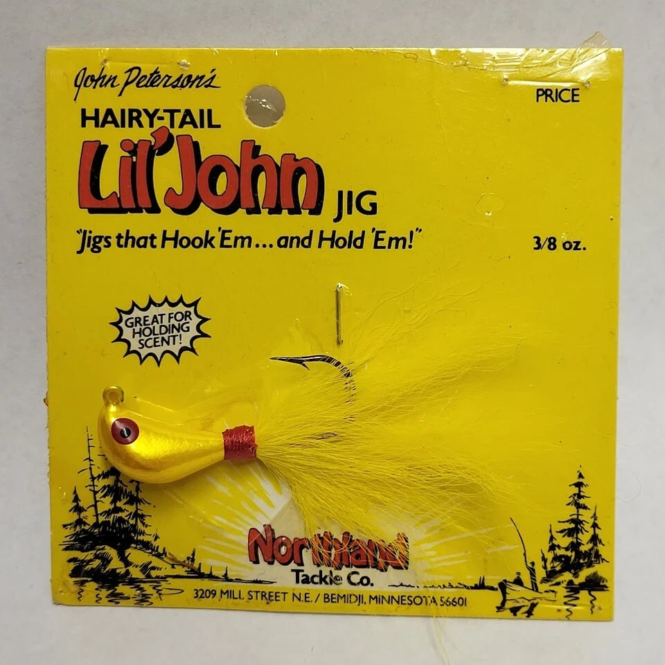 7 aparejos de pesca Northland Walleye Spinner Northland plantillas ganchos aguijón larvas Foto 2 de 4