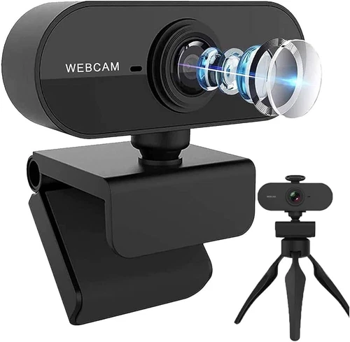 Webcam Kamera 1080P HD USB Mit Mikrofon für PC/MAC Computer Laptop Windows