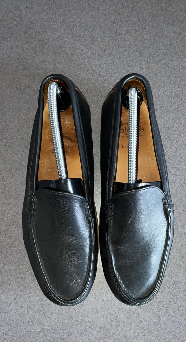 Allen Edmonds Castine Men\'s 12 B Black Leather Slip On Driving Moccasins Loafers Allen Edmonds Castine Men main image 3