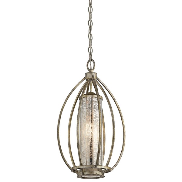 Pendelleuchte Candela 13 Gold Antik Ø30Cm KüRzbar Vintage HäNgelampe Esstisch-image