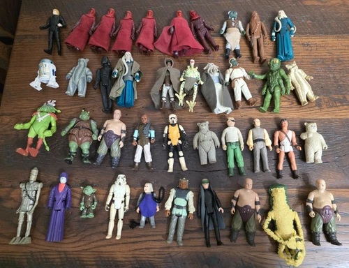 80+ VINTAGE STAR WARS ACTION FIGURES, ACCESSORIES, METAL FIGURE 80S & 90S