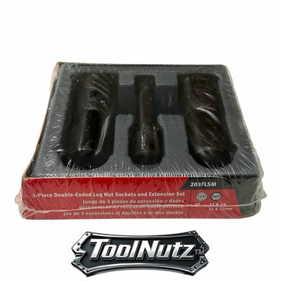 #ad #ad Snap on Tools NEW 203FLSM 3 Pc 3 8quot; Drive Metric Impact Lug Nut Flip Socket Set $118.96