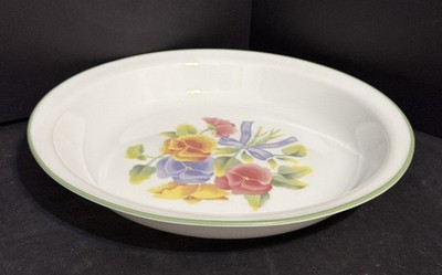 Vintage Corning Corelle Summer Blush 10 1/4'' Pie Serving Plate USA