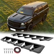 For Chevrolet Tahoe Suburban 2xcar Hood Vent Scoop Louver Scoop Cover Air Intake