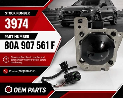 2021-2025 AUDI Q5/ SQ5 PASSENGER SIDE FRONT DISTANCE RADAR SENSOR 80A 907 561 F - Image 1 of 4