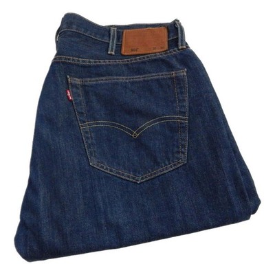 Levi Paket 501 Straight Jeans Big E Blau Taille 38 Bein 30 W38 L30 Button Fly (Q8986