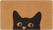 Door Mat Outdoor Indoor Welcome Mats Cute Cat Front Doormat Non Slip Durable Ent