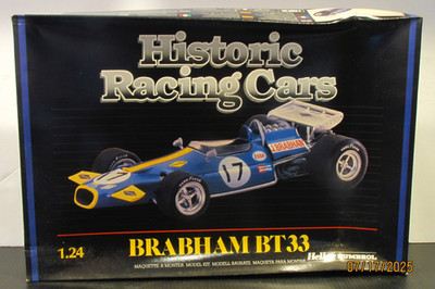 Heller Humbro Historic Racing Cars Brabham BT33 Model Kit Open Box Sealed Parts