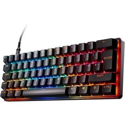 STEELSERIES Apex Pro Mini Gen 3 Mechanische Gaming Tastatur - Schwarz NEU