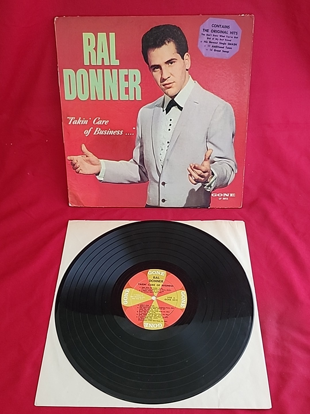 Ral Donner Takin' Care Of Business Lp Vinyl Record Album