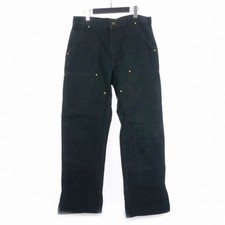 Carhartt Double Knee Duck Painter Pants Work 34 x 32 Black Used 584719146be2ab69