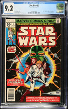 🚀 Star Wars #1 CGC 9.2 WHITE 🔥 1977 Marvel Key Issue