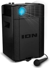 Ion Projector Deluxe Speaker Battery/AC Powered Indoor/Outdoor Projector
