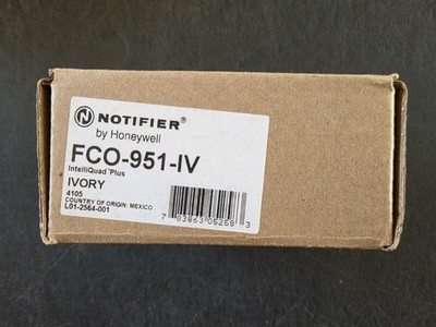 NOTIFIER FCO-951-IV MULTI-CRITERIA FIRE/CO DETECTOR - ''IVORY'' - BRAND NEW SEALED