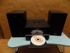 Sony Micro Hi-Fi Stereo System Radio CD & iPod Dock Speakers Remote HCD-BX77DGi