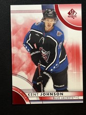 23-24 UD SP Hockey Red Limited 74 Kent Johnson