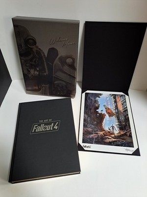 The Art of Fallout 4 - Limited Edition - Hardcover Book, Print, and Slipcase