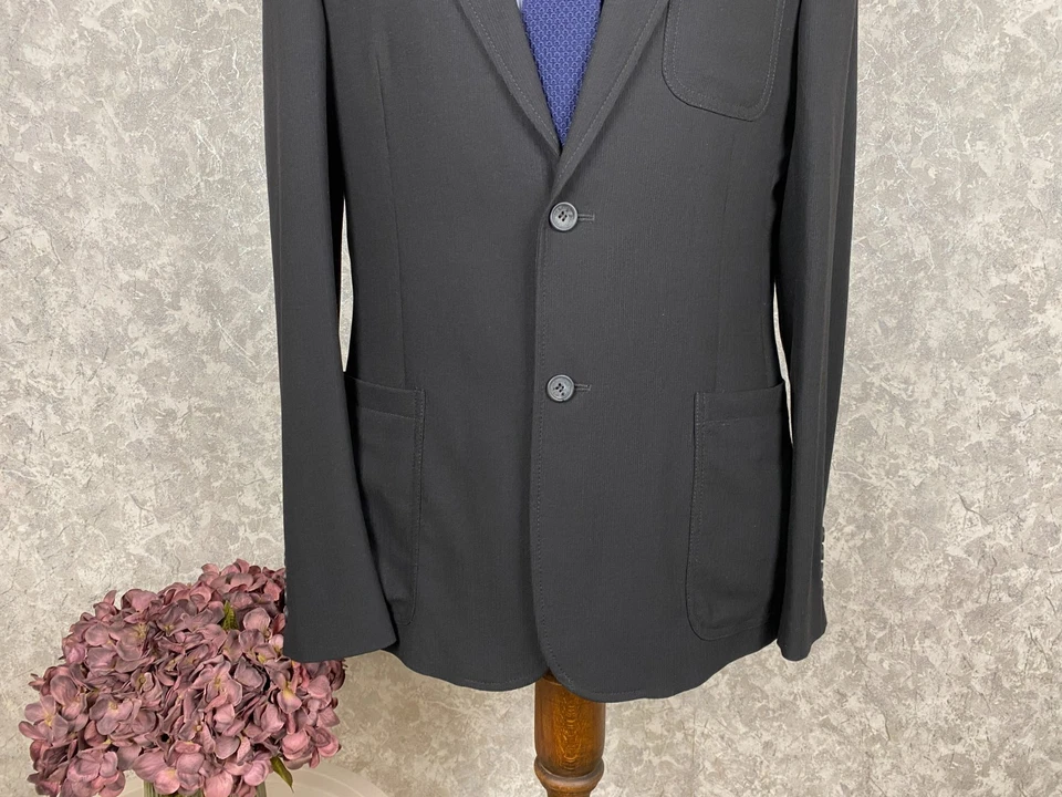 Terno formal Dolce&Gabbana bolsos de lã preta 2 peças 42 L, UE 52 L 35x36 - Imagem 4 de 4