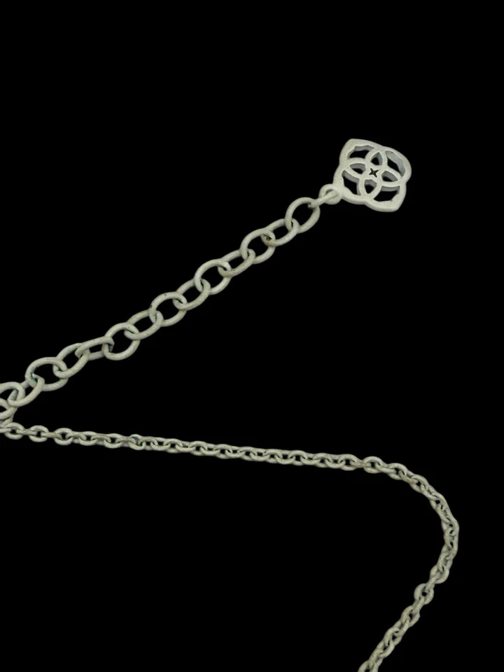 Collar Colgante Kendra Scott Elisa MOP Blanco LEER Foto 4 de 4