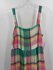 Pre-Owned Loft Green Size Small Maxi Sleeveless Dress
