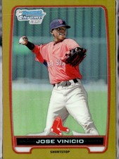 2012 Bowman Chrome Refractor /50 #BCP55 Jose Vinicio(I)  Boston Red Sox