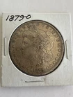 1879-O Morgan Silver Dollar, AU, Beautiful Toning