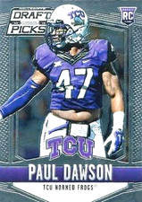2015 Panini Prizm Draft Picks #235 Paul Dawson RC TCU Horned Frogs Cincinnati