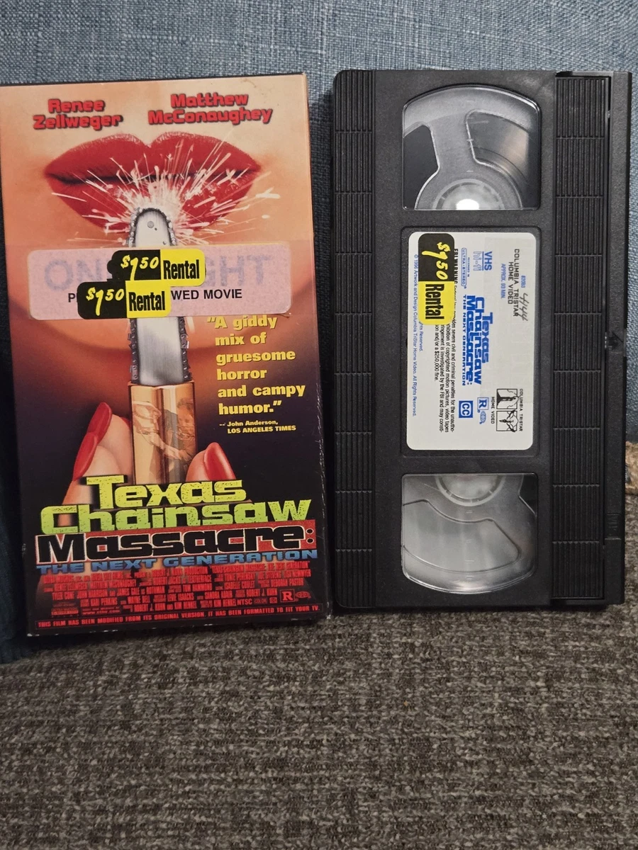 Preços baixos em The Texas Chainsaw Massacre Fitas VHS de Terror