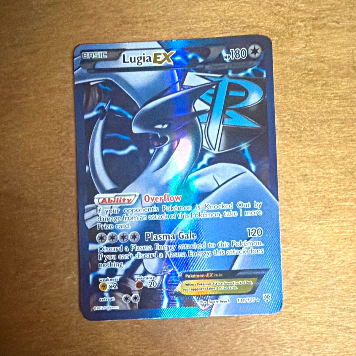Lugia Pokémon TCG Plasma Storm Individual Collectible Card Game
