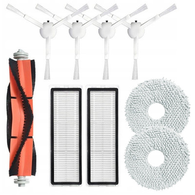 KIT von Bürsten Filter Mop Tücher für Xiaomi Mi Robot Vacuum S10+ X10+
