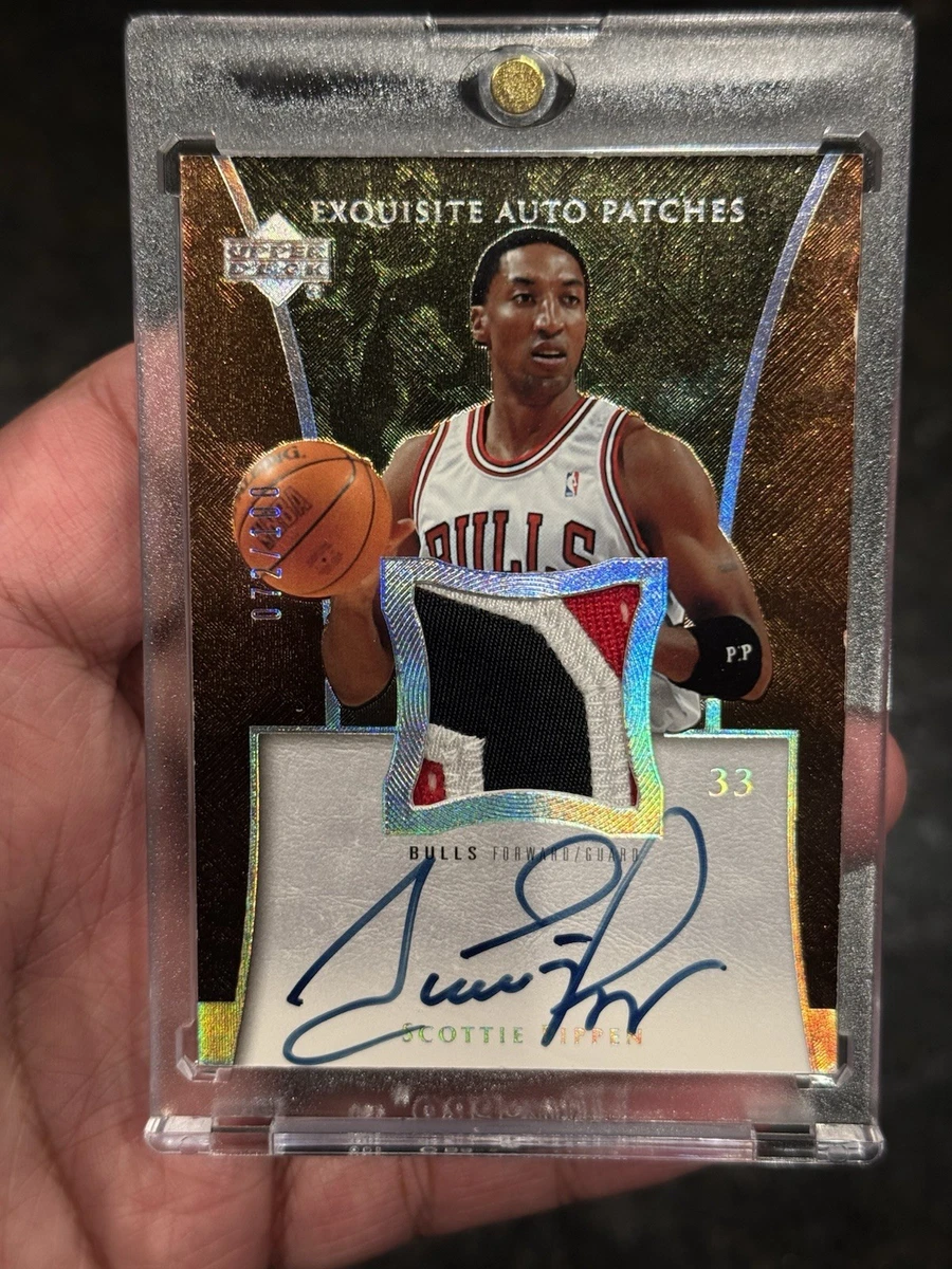 Scottie Pippen Basketball Autographed ungraded Sports Trading