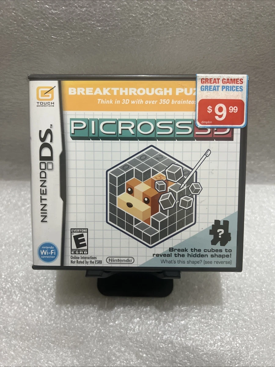 Nintendo DS Video Games Picross 3D for sale | eBay