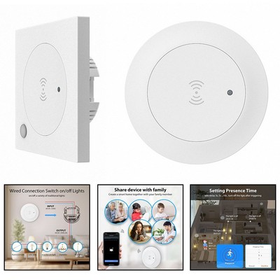 Effizientes Lichtmanagement mit für Tuyas mmWave Human Presence Sensor