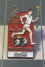 Atlanta 1996 Olympics, Coca-Cola pin, torch relay