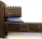 VINTAGE 14" "PEXTO" (PECK, STOW & WILCOX) PIPE WRENCH; LIKELY MADE IN CLEVELAND — photo 4