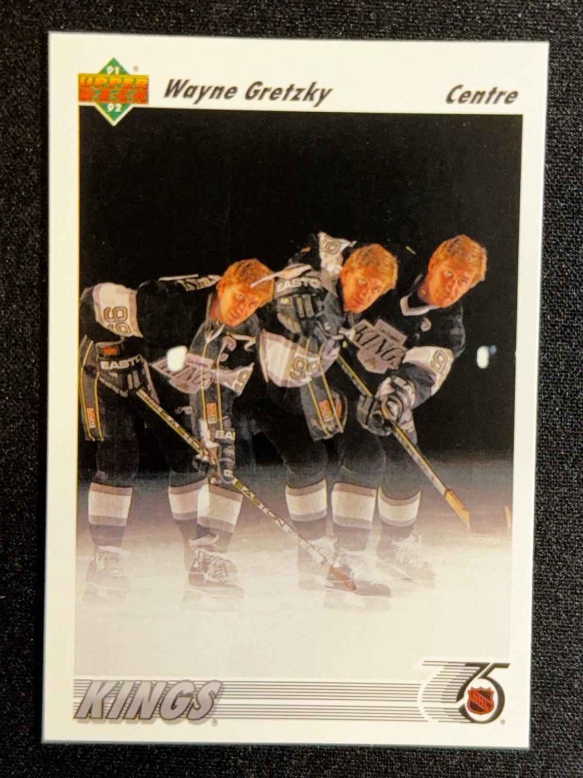 1991-92 Upper Deck - Wayne Gretzky #437 French