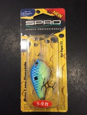 Spro Fat Papa 55 5-9ft Sneaky Blue Chart  SBD55SBC - J4