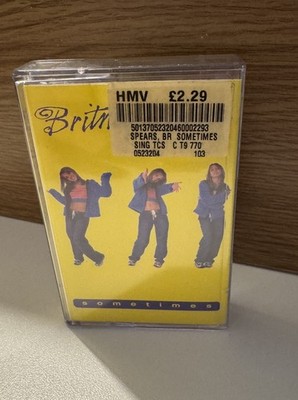 BRITNEY SPEARS SOMETIMES CASSETTE TAPE SINGLE CASSINGLE 1999