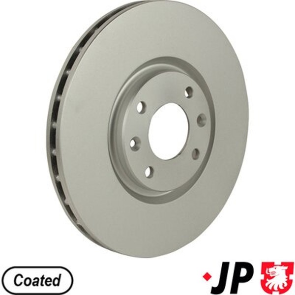 2X JP Group Bremsscheibe JP 4163101600 FüR C4 Picasso 3E Peugeot 3A 3B SW 307 CC-image