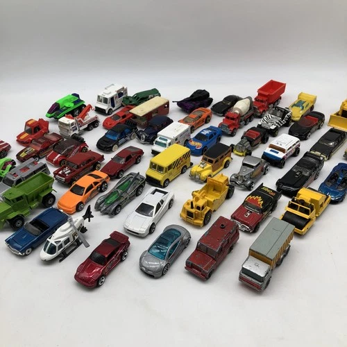Hot Wheels  Lot Random Bundle Loose Cars 1990’s, 1980’s VTG. Matchbox  Cars