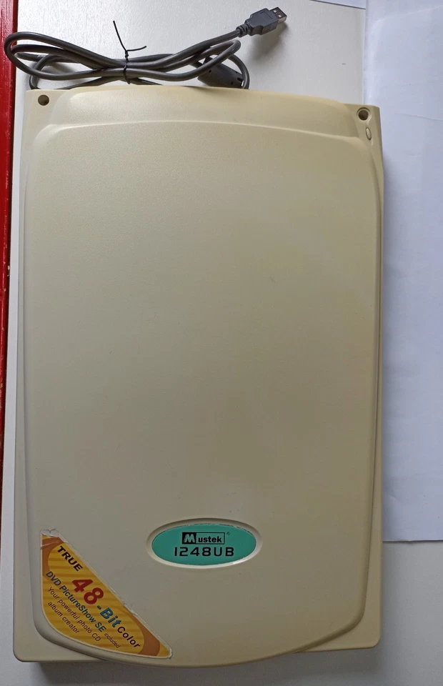 MUSTEK 1248 SCANNER Compatibile con Windows XP/ Vista/ Windows 7 - Immagine 3 di 4