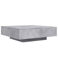 Couchtisch Betongrau 100X100X31 Cm Spanplatte
