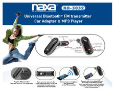 Naxa NA-3032 Bluetooth  FM Transmitter with MP3 Player and USB Charging