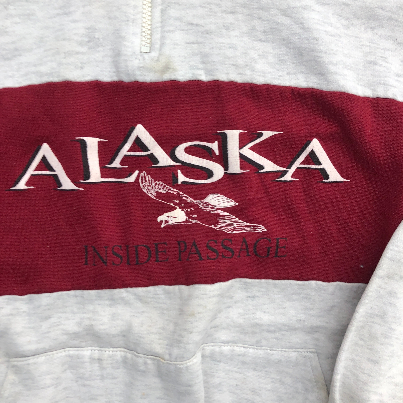 Alaska Gray Alaska Inside Passage Graphic Sweatshirt … Gem