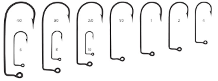 100 Ganci Mustad Aberdeen 32755BR Taglia 1 - Bronzo 90° - Qualità Americana!